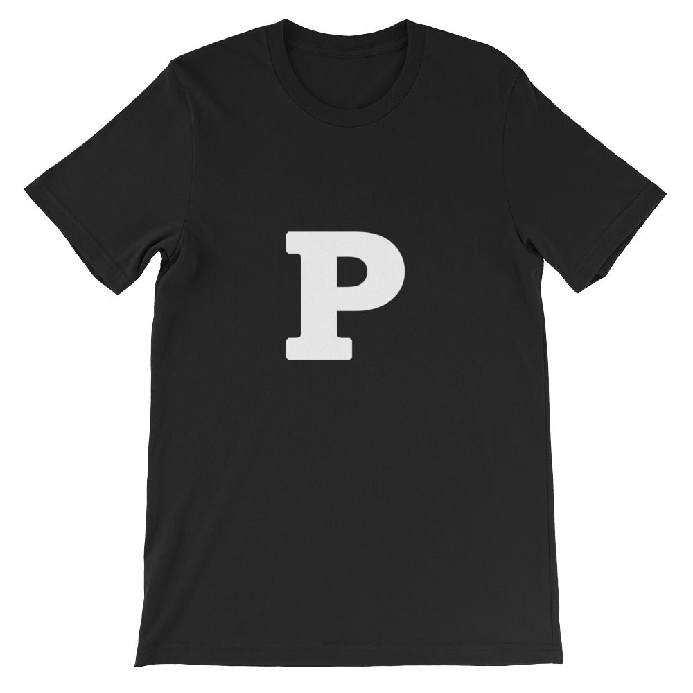 P Short-Sleeve Unisex T-Shirt