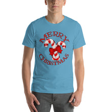 Merry Christmas Candy Cane Short-Sleeve Unisex T-Shirt