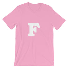 F Short-Sleeve Unisex T-Shirt