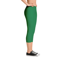 Hunter Green Capri Leggings