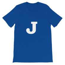 J Short-Sleeve Unisex T-Shirt