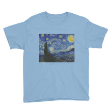 Starry Night Youth Short Sleeve T-Shirt