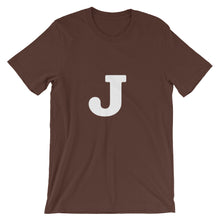 J Short-Sleeve Unisex T-Shirt
