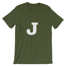 J Short-Sleeve Unisex T-Shirt