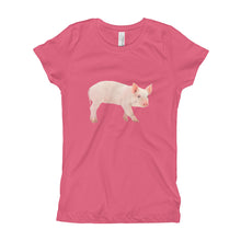 Girl's T-Shirt - Pig
