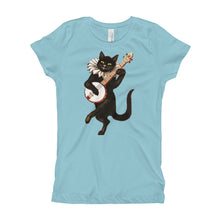 Girl's T-Shirt - Banjo Cat