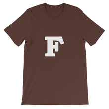 F Short-Sleeve Unisex T-Shirt