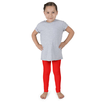 Red Kid's leggings