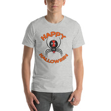Happy Halloween Spider Short-Sleeve Unisex T-Shirt