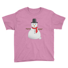 Snowman Youth Short Sleeve T-Shirt