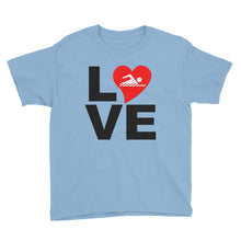 Love Swimming Youth Short Sleeve T-Shirt