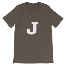 J Short-Sleeve Unisex T-Shirt