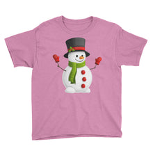Snowman Youth Short Sleeve T-Shirt