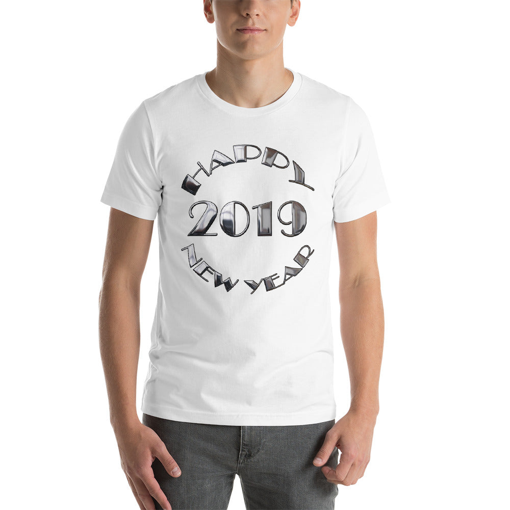 Happy New Year 2019 Short-Sleeve Unisex T-Shirt