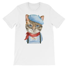 Artistic Cat Short-Sleeve Unisex T-Shirt