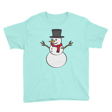 Snowman Youth Short Sleeve T-Shirt