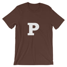 P Short-Sleeve Unisex T-Shirt