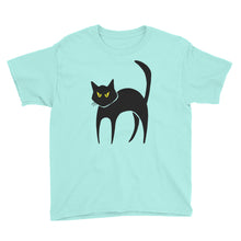 Black Cat Youth Short Sleeve T-Shirt