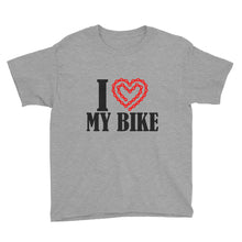 I Love My Bike Youth Short Sleeve T-Shirt