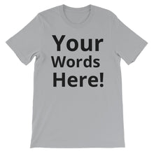 Fully Customizable Short-Sleeve Unisex T-Shirt