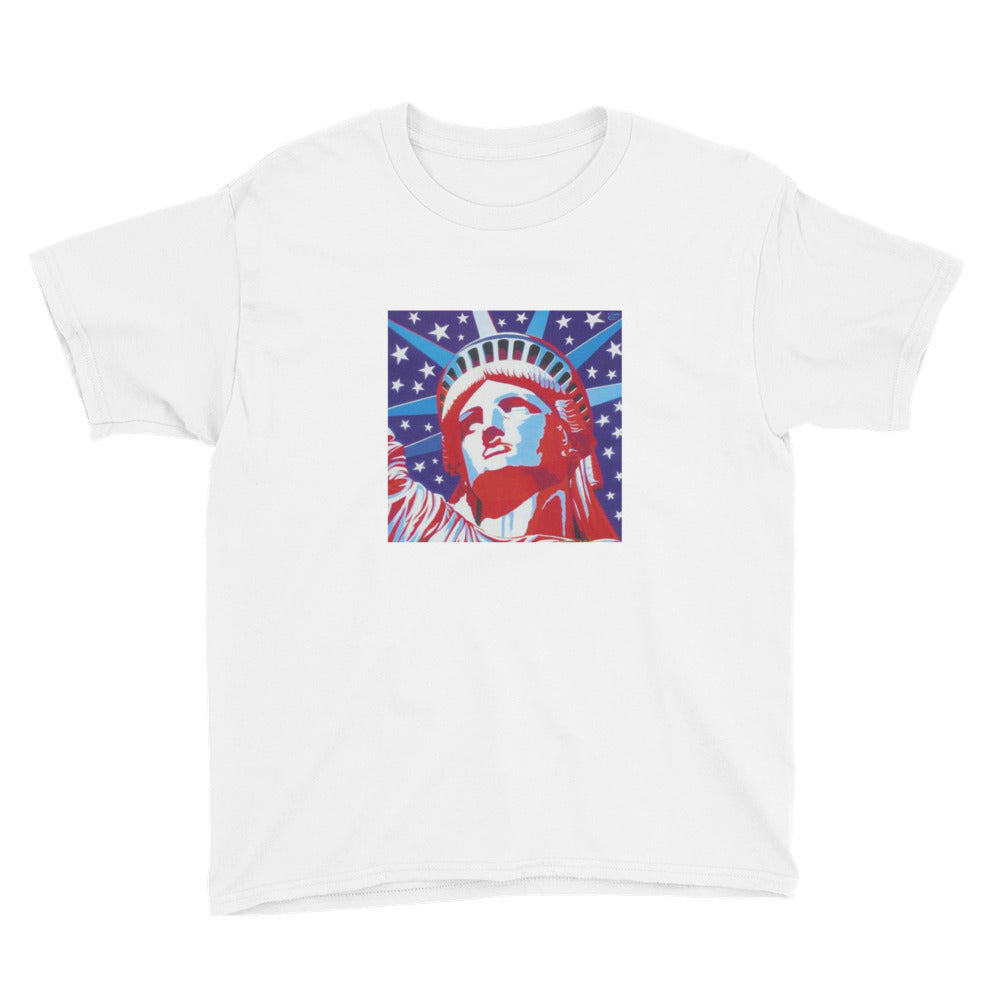Statue of Liberty Youth Short Sleeve T-Shirt