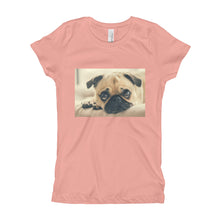 Girl's T-Shirt - Pug.