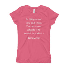 Girl's T-Shirt - Doctor Who