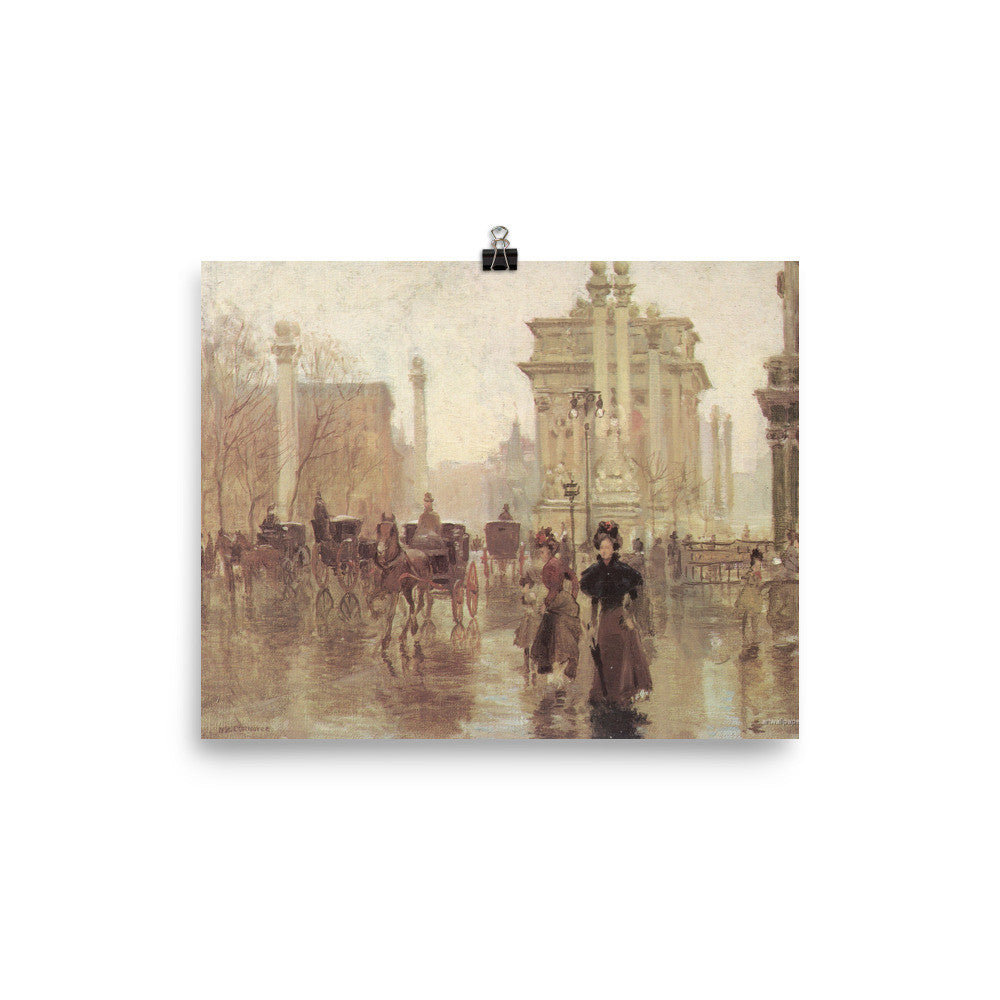 Streets of Paris poster