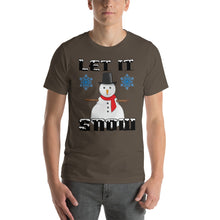 Let It Snow Short-Sleeve Unisex T-Shirt