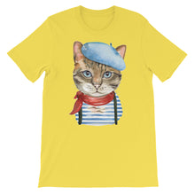 Artistic Cat Short-Sleeve Unisex T-Shirt