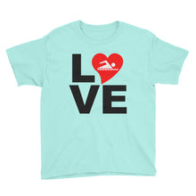 Love Swimming Youth Short Sleeve T-Shirt