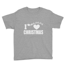 I Love Christmas Youth Short Sleeve T-Shirt