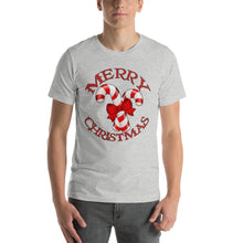 Merry Christmas Candy Cane Short-Sleeve Unisex T-Shirt