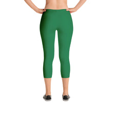 Hunter Green Capri Leggings