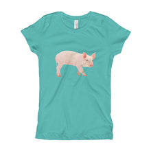 Girl's T-Shirt - Pig
