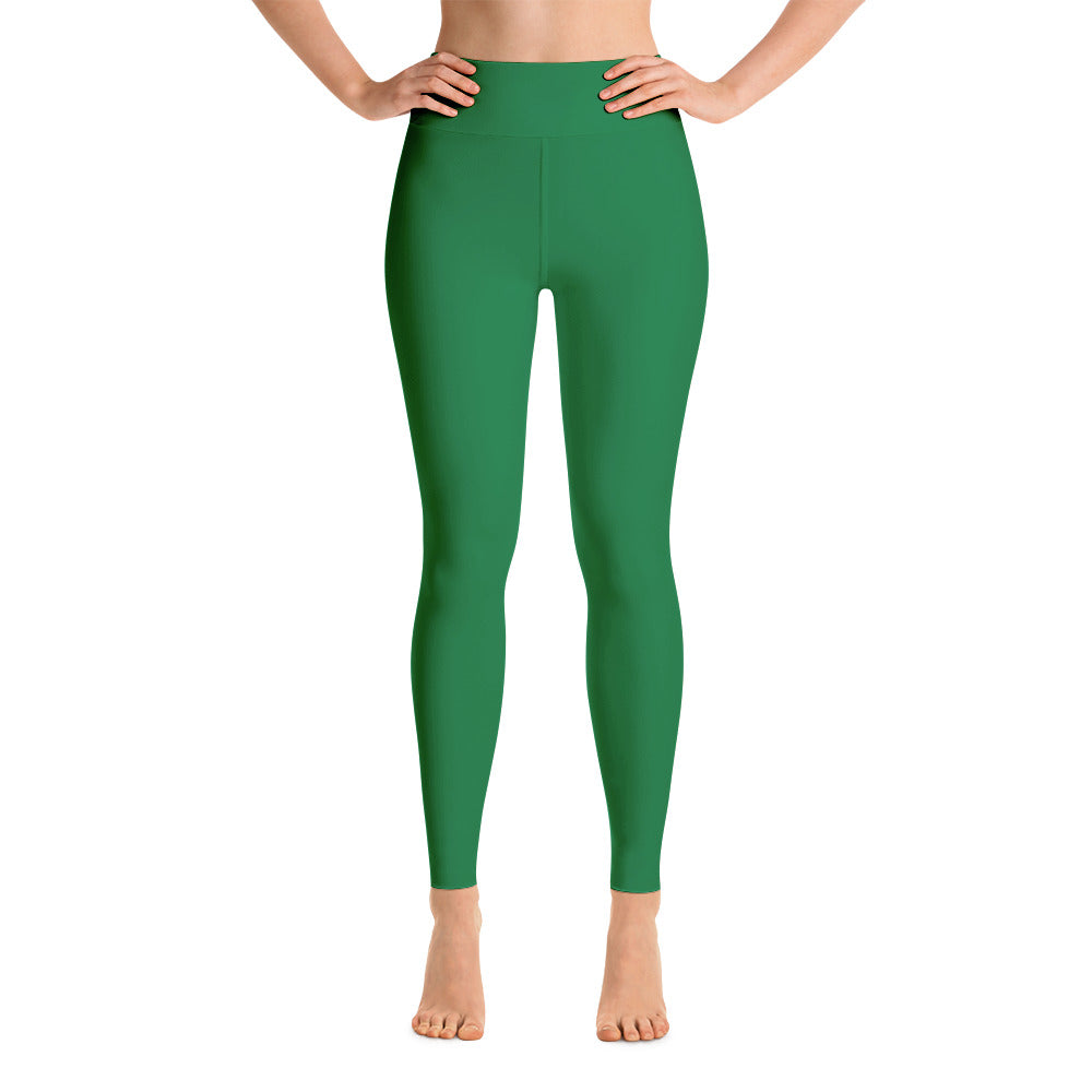 Hunter Green Yoga Leggings