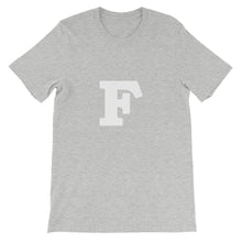 F Short-Sleeve Unisex T-Shirt