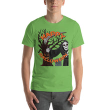 Happy Halloween Grim Reaper Short-Sleeve Unisex T-Shirt