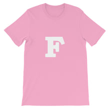 F Short-Sleeve Unisex T-Shirt
