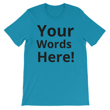 Fully Customizable Short-Sleeve Unisex T-Shirt
