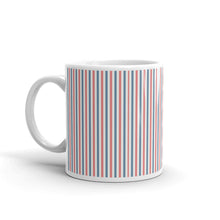 Red, White, and Blue Pattern Mug