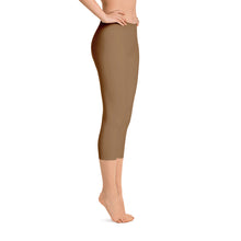 Brown Capri Leggings