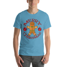 Merry Christmas Gingerbread Man Short-Sleeve Unisex T-Shirt
