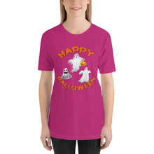 Happy Halloween Ghosts Short-Sleeve Unisex T-Shirt