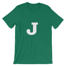 J Short-Sleeve Unisex T-Shirt