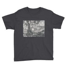 Starry Night Youth Short Sleeve T-Shirt