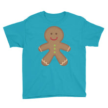 Gingerbread Man Youth Short Sleeve T-Shirt
