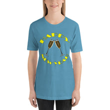 Happy New Year Champagne Short-Sleeve Unisex T-Shirt