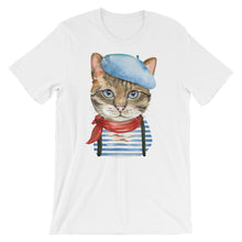 Artistic Cat Short-Sleeve Unisex T-Shirt