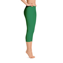 Hunter Green Capri Leggings